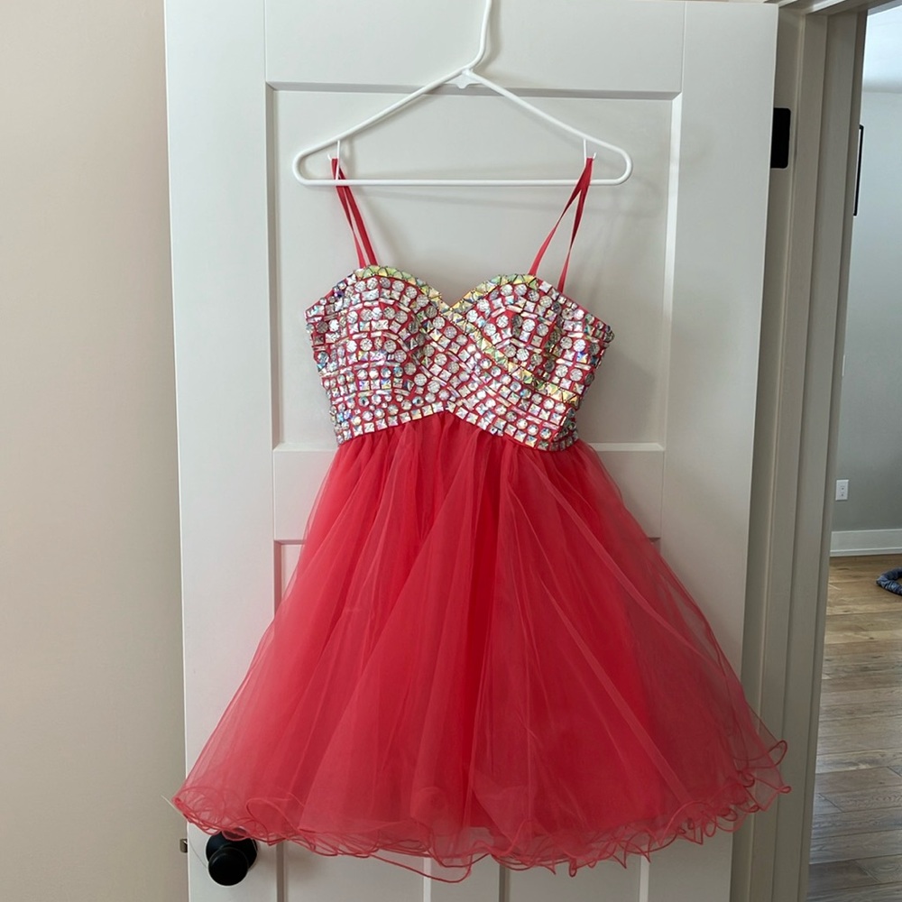 Pink Narianna Prom/graduation dress size xs.